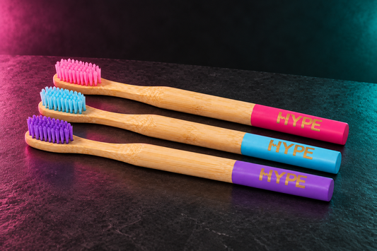 HYPE Bamboo toothbrush 3 pack