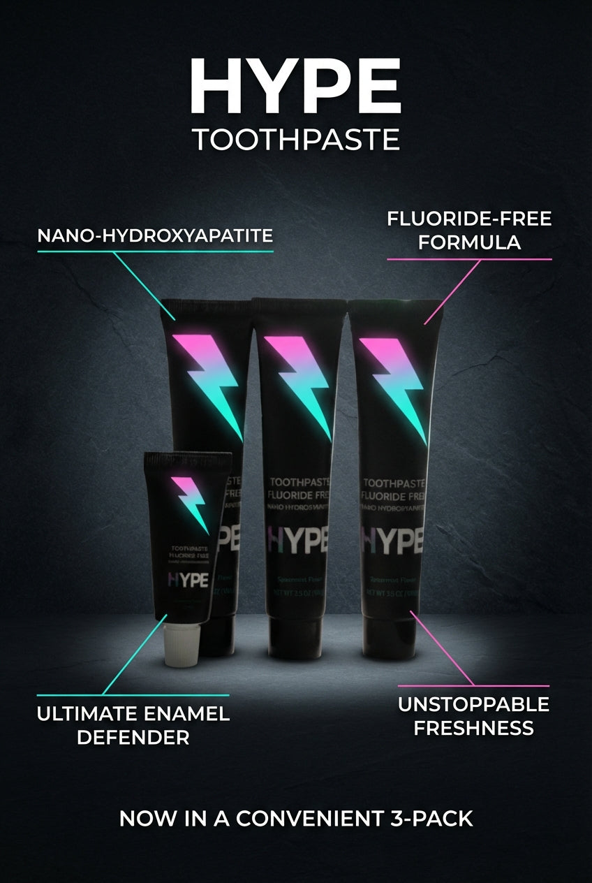 HYPE Toothpaste and Whitening Strips COMBO PACK!