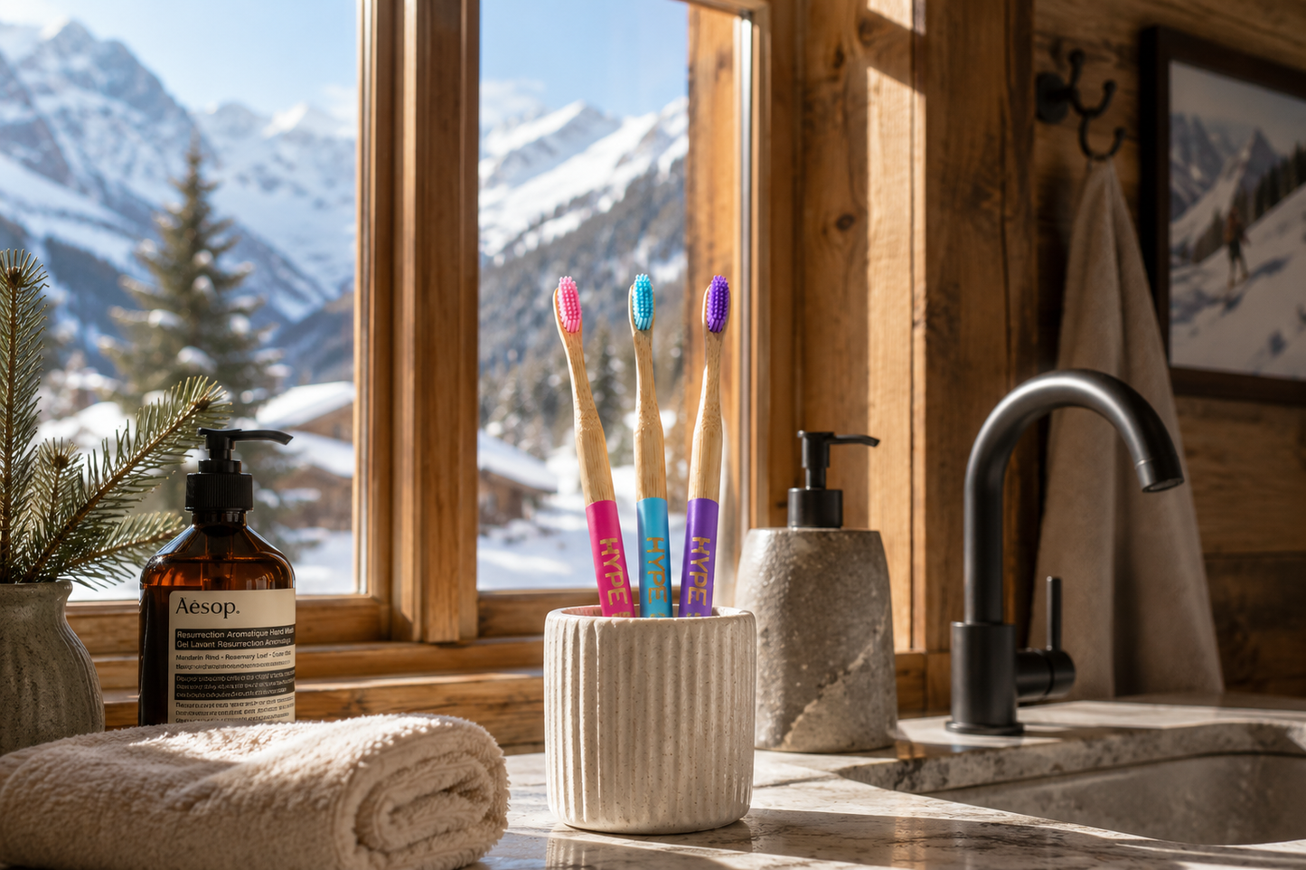 HYPE Bamboo toothbrush 3 pack