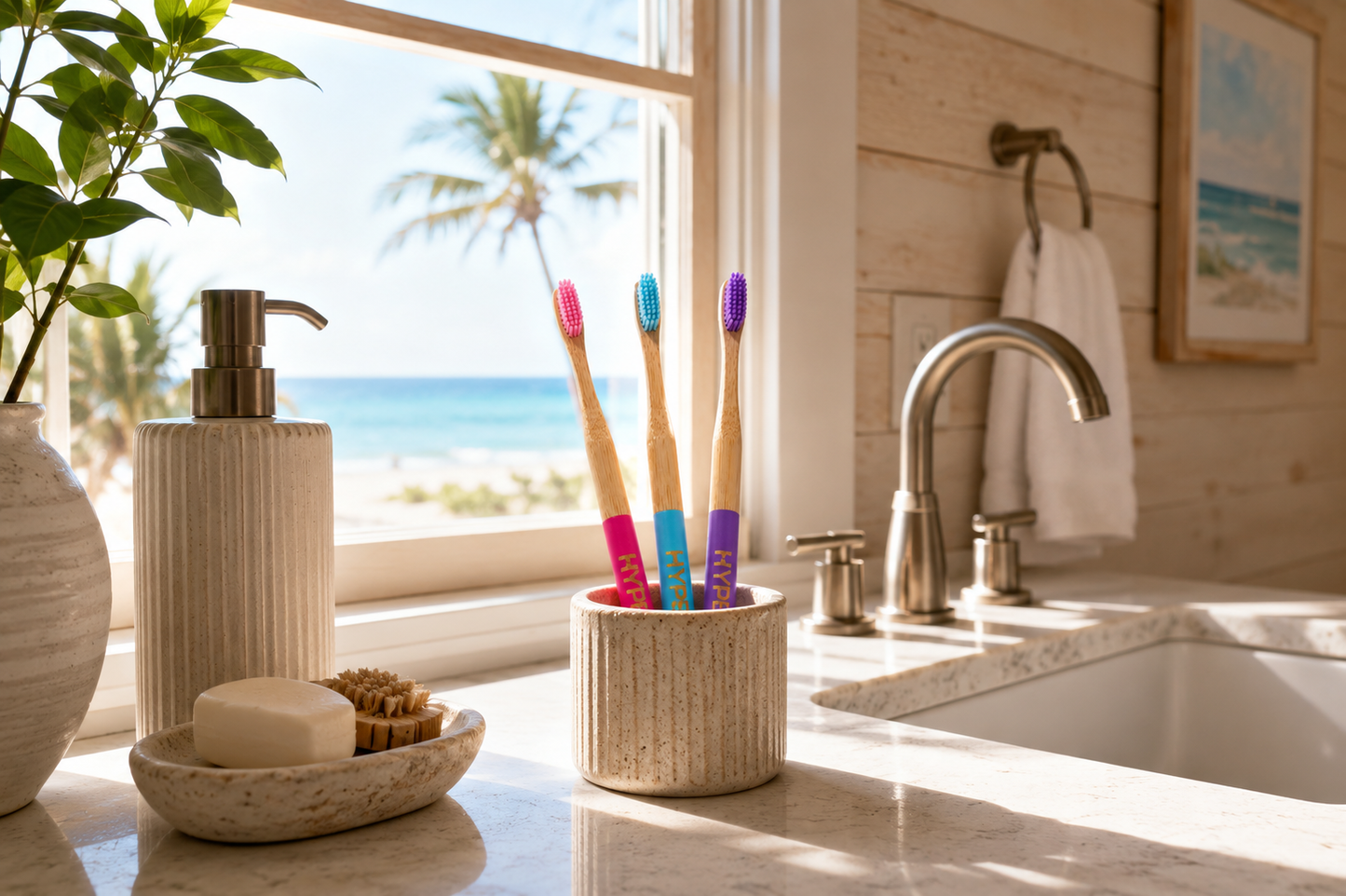 HYPE Bamboo toothbrush 3 pack
