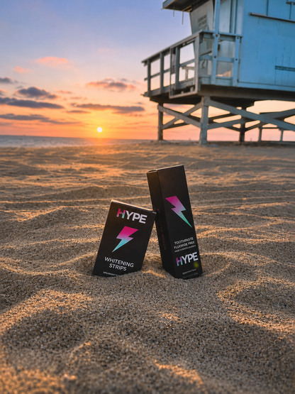 HYPE Toothpaste and Whitening Strips COMBO PACK!